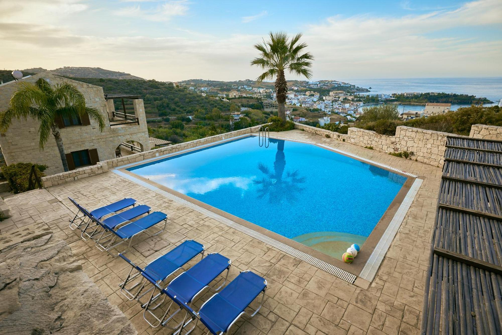 Villa Paradissi In Crete Agia Pelagia  Buitenkant foto