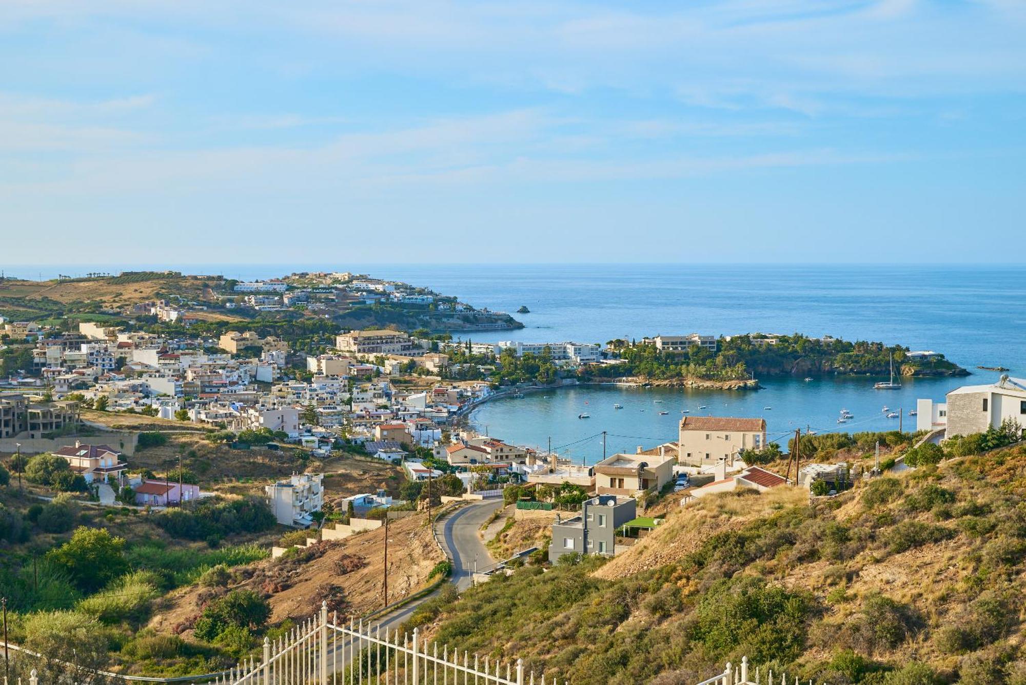 Villa Paradissi In Crete Agia Pelagia  Buitenkant foto